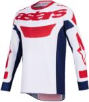 Alpinestars Tricou motocross Alpinestars Racer Riway alb-albastru-roșu (AIM170-0312)