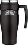 Thermos Cana termică cu mâner Style, 470 ml, negru mat (160033)