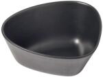 LIND DNA CURBA Bol de servit 22 cm, negru, gresie, LIND DNA (LIND990167) Castron