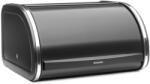Brabantia Coșul de pâine ROLL TOP 11 l, mat negru, oțel inoxidabil, Brabantia (BRAB236686)
