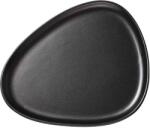 LIND DNA CURBA Farfurie pentru cină 30 cm, negru, gresie, LIND DNA (LIND990162)