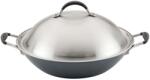 Circulon Wok pentru inducție SCRATCHDEFENSE A1 36 cm, cu capac, aluminiu, Circulon (CIRC81830)
