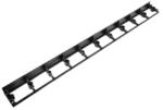 Bradas ágyásszegély fekete 1025/75/58mm (705-002)