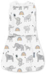 INGENUITY Konvertibilis pamut pólya szabad karral TOG 1 SwaddleMe Happy Elephant