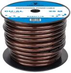 Cabletech KAB0711B Autóhifi tápkábel, réz-alumínium, fekete, 2GA 12mm, 25m/tekercs (KAB0711B)