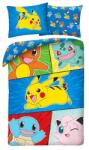  Pokemon ágyneműhuzat szett 140×200 cm - Montázs (POK-931BL)