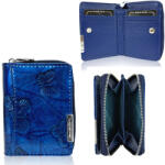 Jennifer Jones Női Bőr Pénzt 5262-14 Kék Pillangó - Mini (18958980)