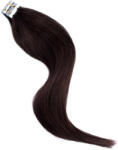 HairExtensionShop TAPE IN Ragasztócsíkos Póthaj Középbarna Színben 50cm (Szín #6) (RT506)