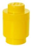 LEGO Tárolódoboz, henger, LEGO, sárga (40301732) - molnarpapir
