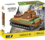 COBI COBI: Set de construcție tanc francez Somua S-35 (3093) (COBI-3093)