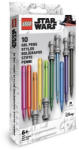 LEGO® Zseléstoll készlet, 0, 7 mm, fénykard, LEGO "Star Wars", 10 különböző szín (53116)