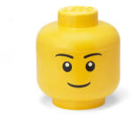 LEGO Tárolódoboz, fej, nagy, LEGO, Boy (40320812) - iroszer24