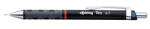 rOtring Nyomósirón, 0, 7 mm, ROTRING "Tikky T", fekete