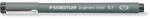 STAEDTLER Tusfilc, 0, 7 mm, STAEDTLER "Pigment Liner 308", fekete - toptoner