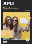 APLI Fotópapír, tintasugaras, A4, 140 g, fényes, APLI "Best Price