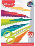 Maped Olló, cikkcakk, MAPED "Créa Cut", 5 különböző minta