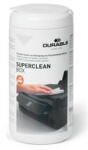 Durable Tisztítókendő, műanyag felületre, 100 db, DURABLE "SUPERCLEAN BOX 100