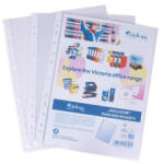 Victoria Genotherm, lefűzhető, A4, 145 mikron, víztiszta, VICTORIA OFFICE