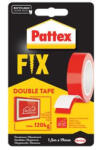Henkel Ragasztószalag, kétoldalas, 19 mm x 1, 5 m, HENKEL "Pattex Fix 120 kg", piros