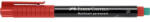 Faber-Castell Alkoholos marker, OHP, 0, 4 mm, FABER-CASTELL "Multimark 1523", piros
