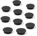 Sigel Mágneskorong, 25 mm, 10 db/csomag, SIGEL, fekete - toptoner