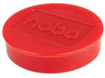 Nobo Mágneskorong, erős, 38 mm, 10 db, NOBO, piros - toptoner
