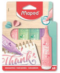 Maped Szövegkiemelő készlet, 1-5 mm, MAPED "Fluo Peps Flex Pastel", pasztell szín, vegyes készletek