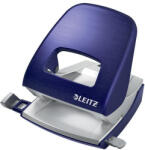 Leitz Lyukasztó, kétlyukú, 30 lap, fém, LEITZ "Nexxt Style, titánkék - toptoner