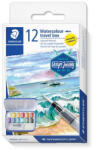 STAEDTLER Vízfesték, 12 darabos, STAEDTLER "Noris 888 Design Journey