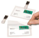 Djois Névkitűző, csíptetővel, hidegen laminálható, DJOIS - toptoner