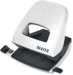 Leitz Lyukasztó, kétlyukú, 30 lap, LEITZ "Nexxt Wow", fehér - toptoner