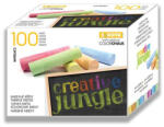 Creative Jungle Táblakréta, kerek, "Creative Jungle", színes
