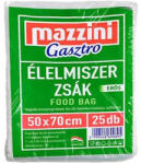 Mazzini Élelmiszerzsák, erős, 25 db, 50 x 70 cm, MAZZINI "Gasztro
