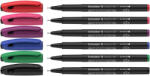 Schneider Tűfilc készlet, 0, 4 mm, SCHNEIDER "Topliner 967", 6 különböző szín