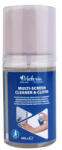 Victoria Tisztítófolyadék, képernyőhöz, pumpás, kendővel, 200 ml, VICTORIA TECHNOLOGY