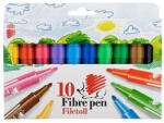 ICO Filctoll készlet, 1-3 mm, ICO "Süni", 10 különböző szín