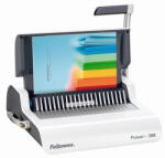 Fellowes Spirálozógép, műanyag spirálkötéshez, manuális, 300 lap, FELLOWES "Pulsar+