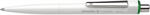 Schneider Golyóstoll, 0, 5 mm, nyomógombos, SCHNEIDER "K3 Biosafe", zöld
