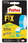 Henkel Ragasztószalag, kétoldalas, 19 mm x 1, 5 m, HENKEL "Pattex Fix 80 kg", kék