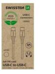 SWISSTEN Cablu Date Swissten Type-C to Type-C Alb (Ambalaj Eco)