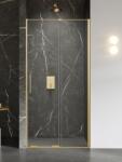 NEW TRENDY Smart Gold Brushed uși de duș 150 cm culisantă auriu periat/sticlă transparentă EXK-7506 (EXK7506)