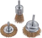 Extol Sárgaréz bevonatú ecsetek, 3 db-os készlet 1832 (1832)