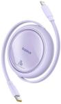 Baseus Cablu USB Baseus Free2Pull USB-C la iP 20W 1m (violet)