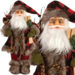 Malatec Skandináv mintás mikulásfigura 45cm