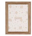 Clayre & Eef Barna színű fa fényképkeret - 21x2x16 cm (VR-2F1264M)
