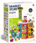  Szupermarket játékszett guruló bevásárlókocsival - 76 db-os szett, 78 cm (247744)