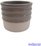  Csíkozott henger kaspó 7, 5cm