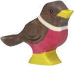 Holztiger Fa játék állatok - vörösbegy