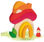 Goki Fa építőjáték, gombaház 7 db-os készlet