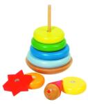 Goki Toronyépítő montesszori fajáték, csillag